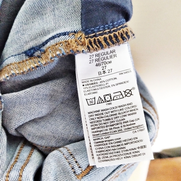 Gap Medium Wash True Skinny Jeans - Picture 6 of 6